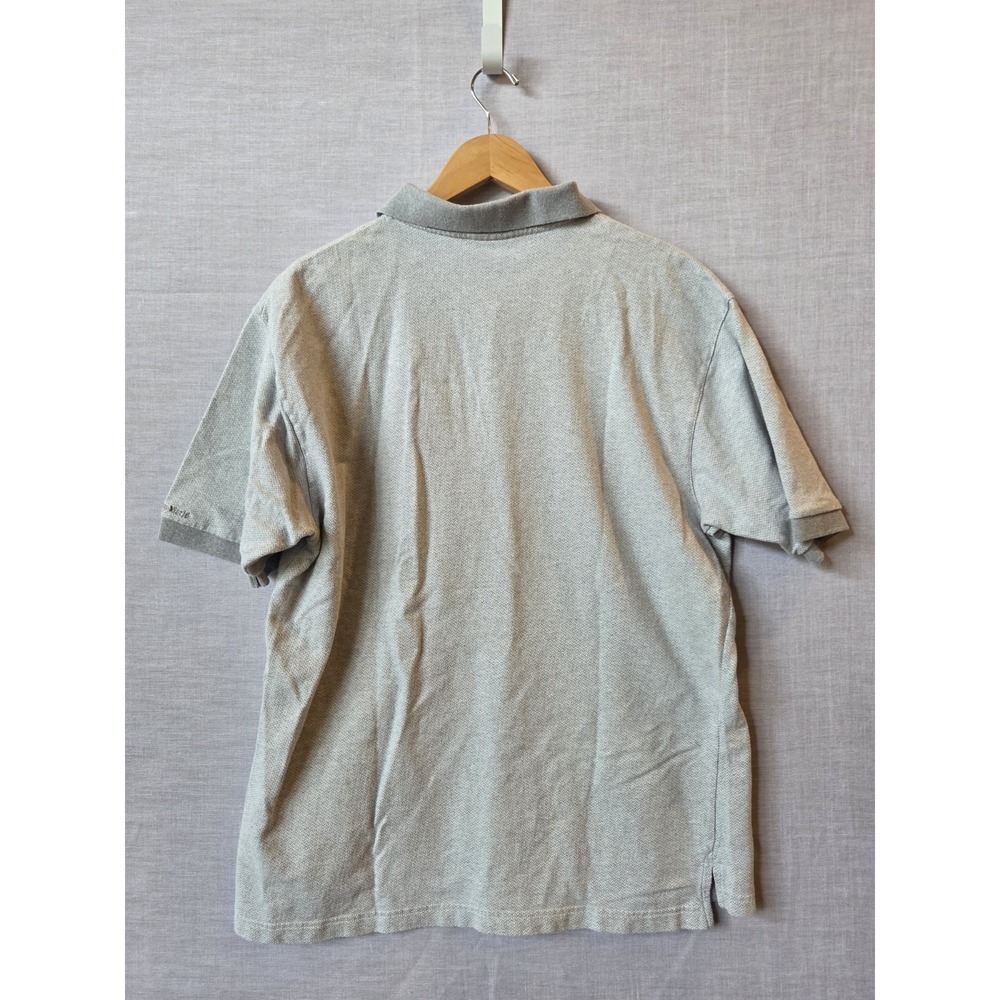 Mickey Mouse Polo Shirt Mens Large Walt Disney World Gray Mickey Vintage Disney - Picture 2 of 15